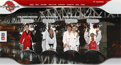Desktop Screenshot of dragontkd.com